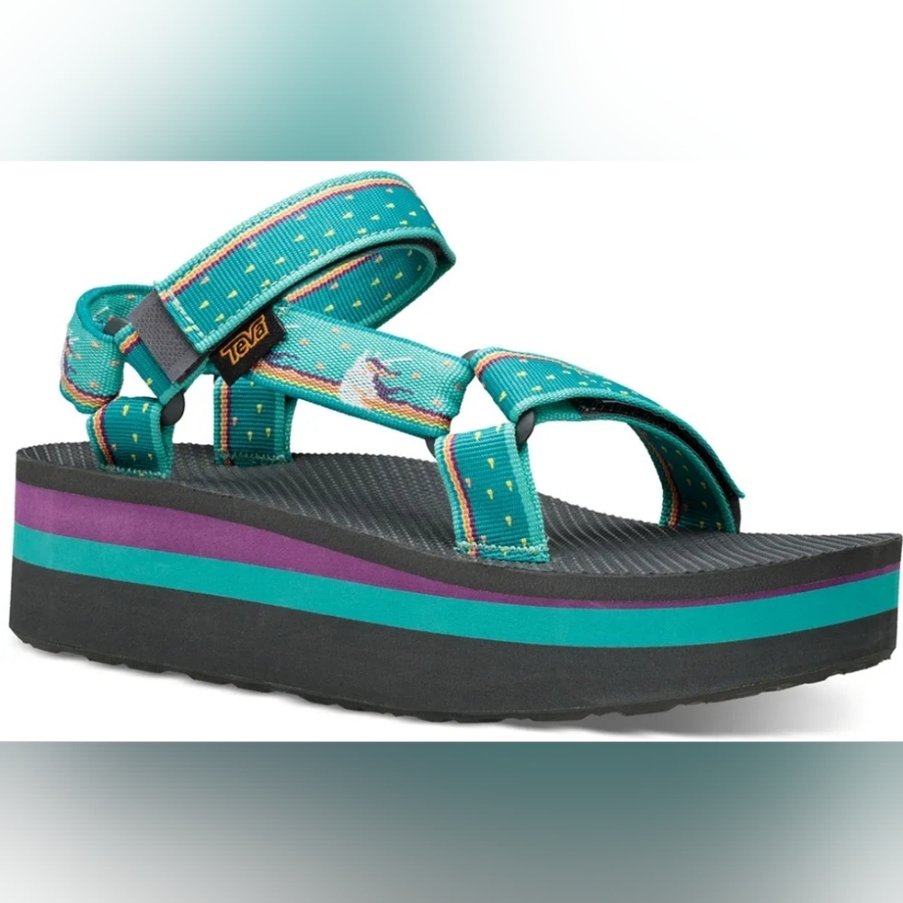 Teva Women's Multicolor Platform Sandals